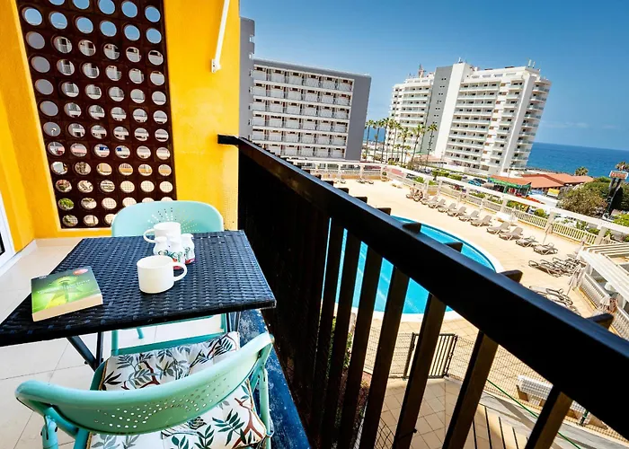 Appartement 32 Bright Copacabana Ocean View Free Wifi Costa Adeje (Tenerife)